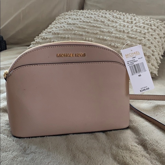 NWT Pink/Nude Michael Kors Crossbody - Picture 2 of 3